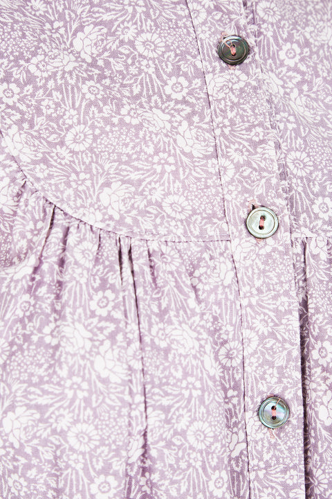 ARCHIVE - 1970s Laura Ashley Made in Wales Floral Print Dress