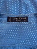 1970s Louis Feraud Sky Blue Silk Shirtwaister Dress-CIRCA VINTAGE LONDON