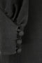 ARCHIVE: 1970s Ossie Clarke Black Moss-Crepe Waspie Dress