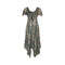 ARCHIVE - 1970s Cotton Paisley Print Handkerchief Dress