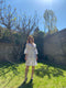 1970s Pin Tuck Lace Mexican Wedding Dress-Dress-CIRCA VINTAGE LONDON