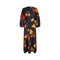 ARCHIVE: 1970s Floral Lame Maxi Dress