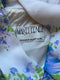 1970s Roland Klein for Marcel Fenez Floral Accordion Pleat Dress