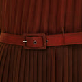 ARCHIVE - 1970s Roland Klein for Marcel Fenez Accordian Pleat Dress
