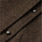 1975 Yves Saint Laurent Brown Wool Felt Overcoat With Cape