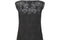 1990s Moschino Cheap & Chic Black Beaded Textured Slip Dress