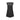 1990s Moschino Cheap & Chic Black Beaded Textured Slip Dress