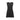 1990s Moschino Cheap & Chic Black Beaded Textured Slip Dress