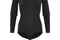 1980s Alaia Black Long Sleeve Bodysuit
