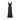 ARCHIVE - 1960s Black Crepe Full Length Fishtail Evening Dress
