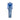 1980s Casadei Blue Sequined Maxi Dress
