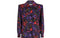 1980s Givenchy Boutique Abstract Floral Shirt Dress
