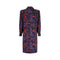 1980s Givenchy Boutique Abstract Floral Shirt Dress