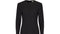 1980s Guy Laroche Black Wool and Silk Taffeta Dress