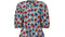 1980s Jean Muir Floral Cotton Peplum Skirt Suit