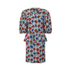 1980s Jean Muir Floral Cotton Peplum Skirt Suit