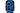 1980s Louis Feraud Navy and Turquoise Jacquard Silk Dress