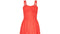 1980s Louis Feraud Silk Orange Pleated Chiffon Dress