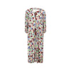 1980s Missoni Floral Silk Jersey Dress Suit