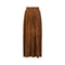 ARCHIVE - 1980s Ralph Lauren Mainline Brown Suede Leather Skirt