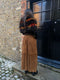 ARCHIVE - 1980s Ralph Lauren Mainline Brown Suede Leather Skirt