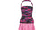 1980s Valentino Floral Silk Dress with Taffeta Skirt