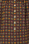 1990 Yves Saint Laurent Colourful Abstract Print Shirtwaister Dress