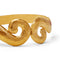 ARCHIVE - 1980s Yves Saint Laurent Gold Scrolling Metal Belt