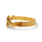 ARCHIVE - 1980s Yves Saint Laurent Gold Scrolling Metal Belt