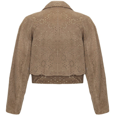 ARCHIVE - 1980s Alaïa Khaki Lambskin Jacket