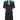 ARCHIVE - 1980s Casadei Black Ruched Turquoise Sequinned Dress with Cape