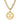 ARCHIVE - 1980s Chanel Gold Tone Link Necklace with Medallion Charms