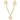 ARCHIVE - 1980s Chanel Gold Tone Link Necklace with Medallion Charms