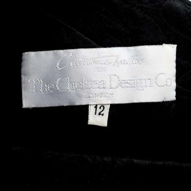 ARCHIVE - 1980s Chelsea Design Co. Asymmetrical Black Jacket With Gold Buttons