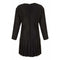 1980s Christian Dior Black Polka Dot Silk Dress