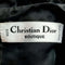 1980s Christian Dior Black Polka Dot Silk Dress