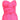 1980s Frank Usher Shocking Pink Strapless Fishtail Evening Dress