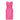 1980s Frank Usher Shocking Pink Strapless Fishtail Evening Dress