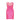 1980s Frank Usher Shocking Pink Strapless Fishtail Evening Dress