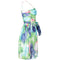 1980s Louis Feraud Cotton Floral Print Dress