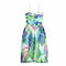 1980s Louis Feraud Cotton Floral Print Dress