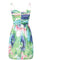 1980s Louis Feraud Cotton Floral Print Dress