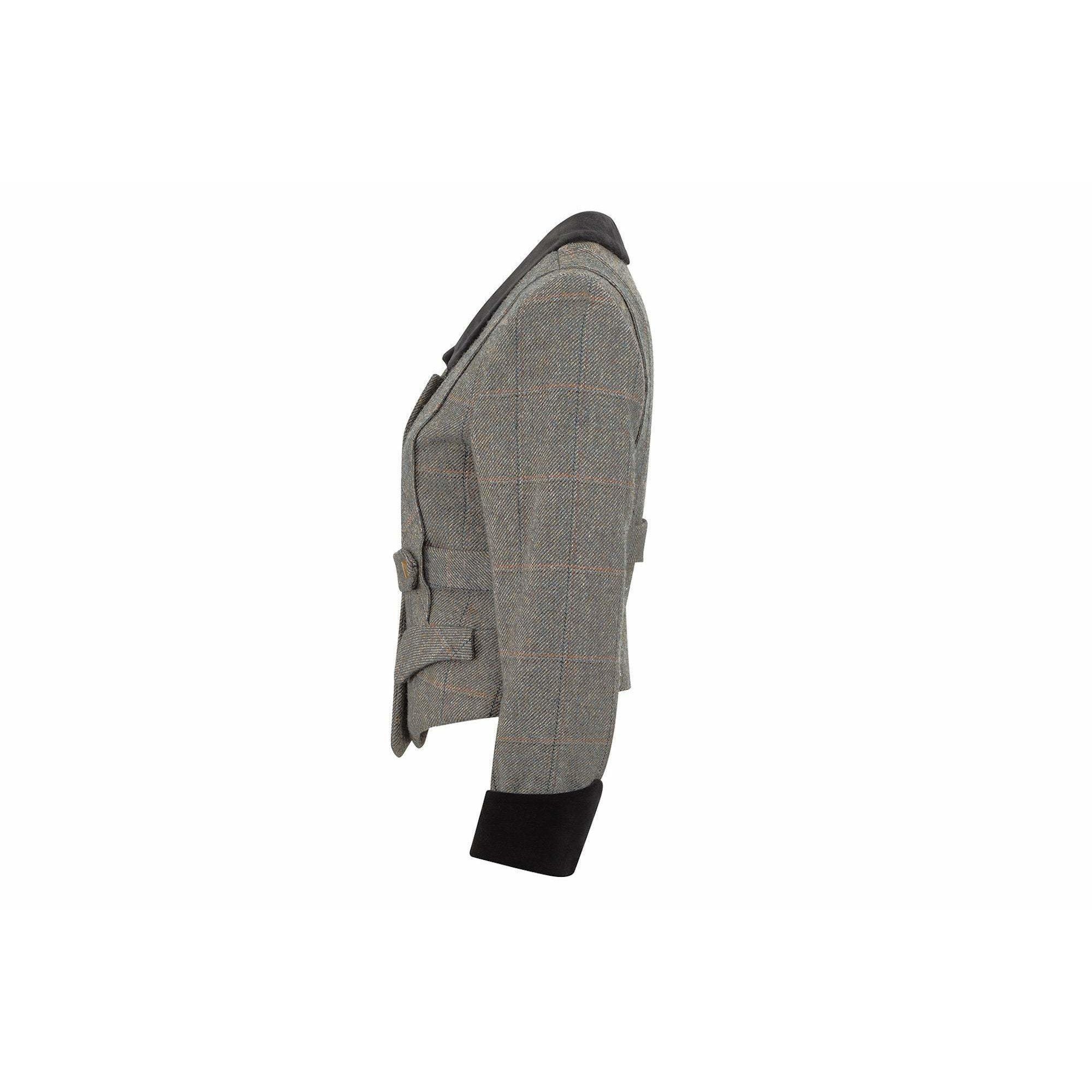 1980s Original Time Machine Collection Vivienne Westwood Harris Tweed Jacket