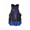 1980s Roots Blue Lace Bow Detail Cocktail Dress with Structured Bodice