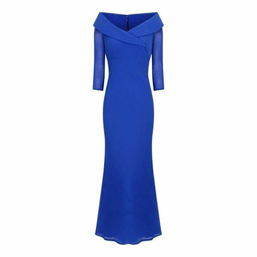 Royal Blue Bruce Oldfield Couture Dress