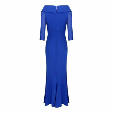 Royal Blue Bruce Oldfield Couture Dress