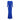 1980s Royal Blue Silk Chiffon Fishtail Evening Dress
