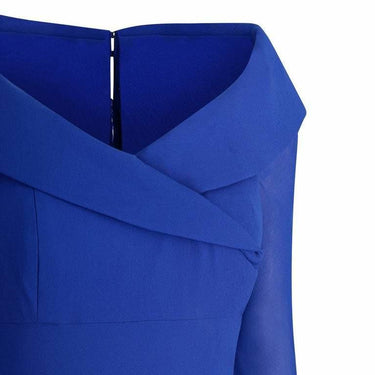 Royal Blue Bruce Oldfield Couture Dress