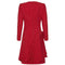 1980s Valentino Silk Crepe Demi Couture Red Polka Dot Dress with Bow