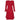 ARCHIVE - 1980s Valentino Silk Crepe Demi Couture Red Polka Dot Dress with Bow